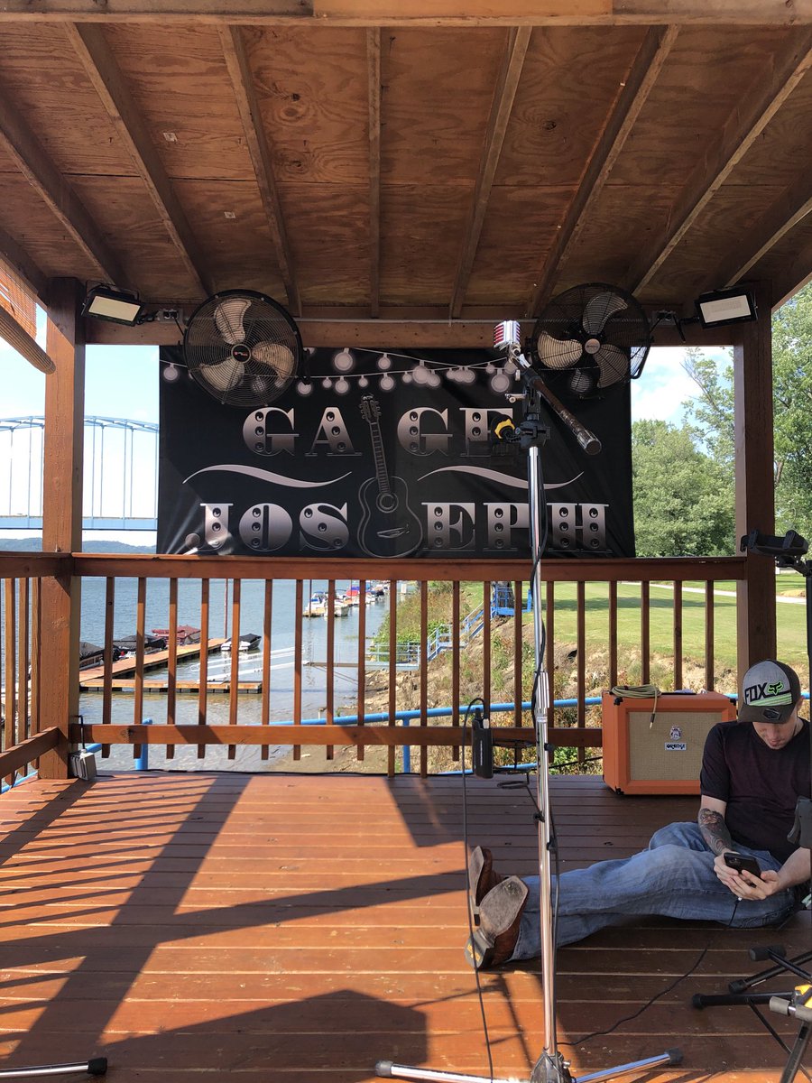 CofflandMatt's tweet image. GAGE JOSEPH BAND Rocking the river at the Prima Marina 7 to 10