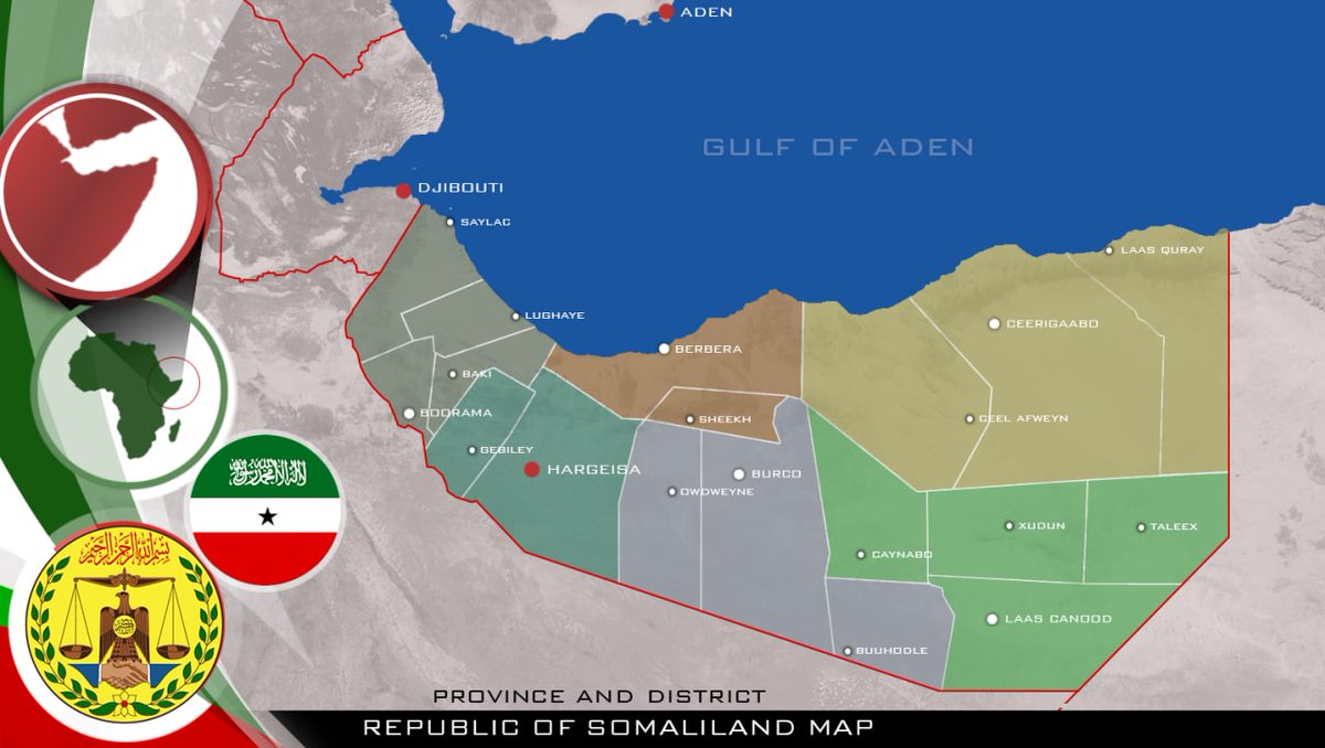 Five_Maps's tweet photo. @BBCMonitoring @BenedictBrook @FEscrutinio @JamaMusse @MAPS @SomalilandinTW @AmbMohamedHagi @MOFA_Somaliland @MoICNG @Presidencysl_ @SLNTV @SomalilandinET @SomalilandinKe @somalilandmfa #somaliland #SomalilandElections2021 #Five_maps @Five_Maps https://t.co/bIjl9ph7SI