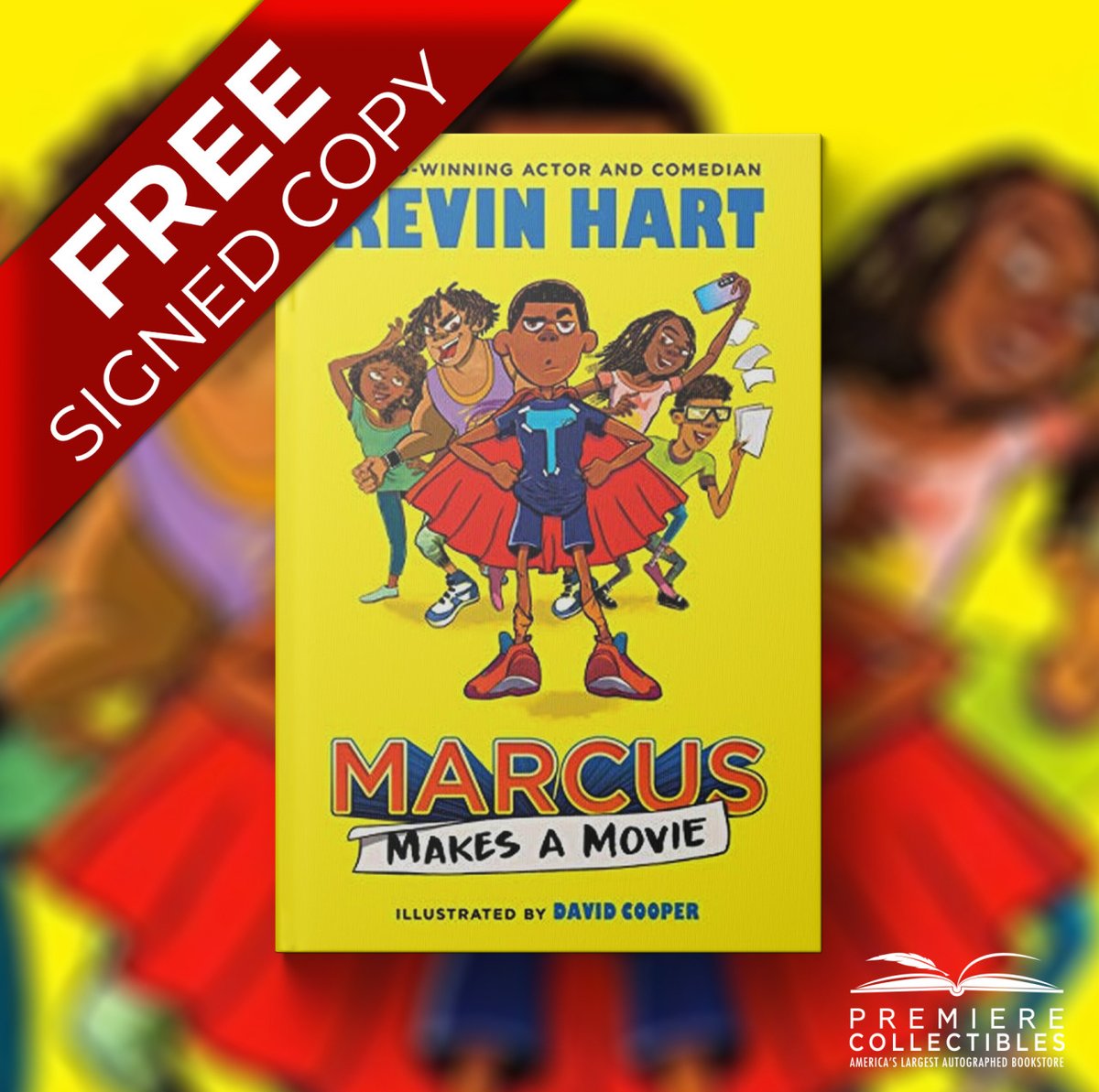 Enter To Win A Signed Copy Of Kevin Hart S New Book Marcus Makes A Movie Https Premierecollectibles Com Free Book Friday Utm Campaign Coschedule Utm Source Twitter Utm Medium Pcollectibles Freebookfriday Kevinhart Comedy Marcusmakesamovie