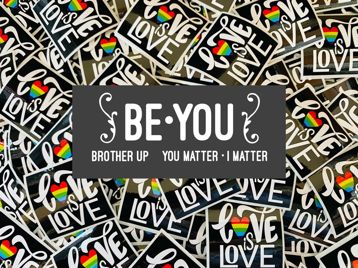 michelle_toman's tweet photo. #loveislove Be•You
EVERY one here is important... and EVERY ONE here has value. We are all human; EVERY one deserves to be able to be their best self, no matter who they love.
#loveislove🌈
#brotherupsister #youMATTERiMATTER #beYOU #beagoodhuman #changemakers https://t.co/mMxjvihjIF