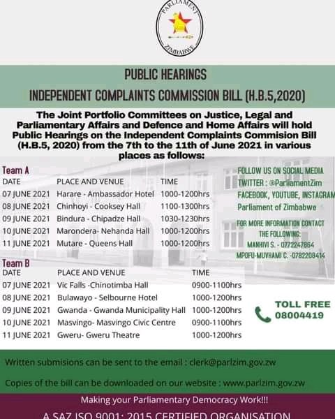 dion_chitembwe's tweet photo. Exercise your rights by participating in the Independent Complaints Commission hearing and let your voice be heard in the process https://t.co/1LY3f3edxM
