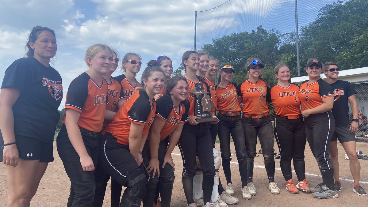 SOFTBALL FINAL: Utica 8, Eisenhower 6.
<a href="/ehseaglessports/">Eisenhower Athletics</a> <a href="/Utica_Softball/">UticaHSSoftball</a>

Highlights of the game will be on the STATE CHAMPS! Social Media Channels in the next couple of days.