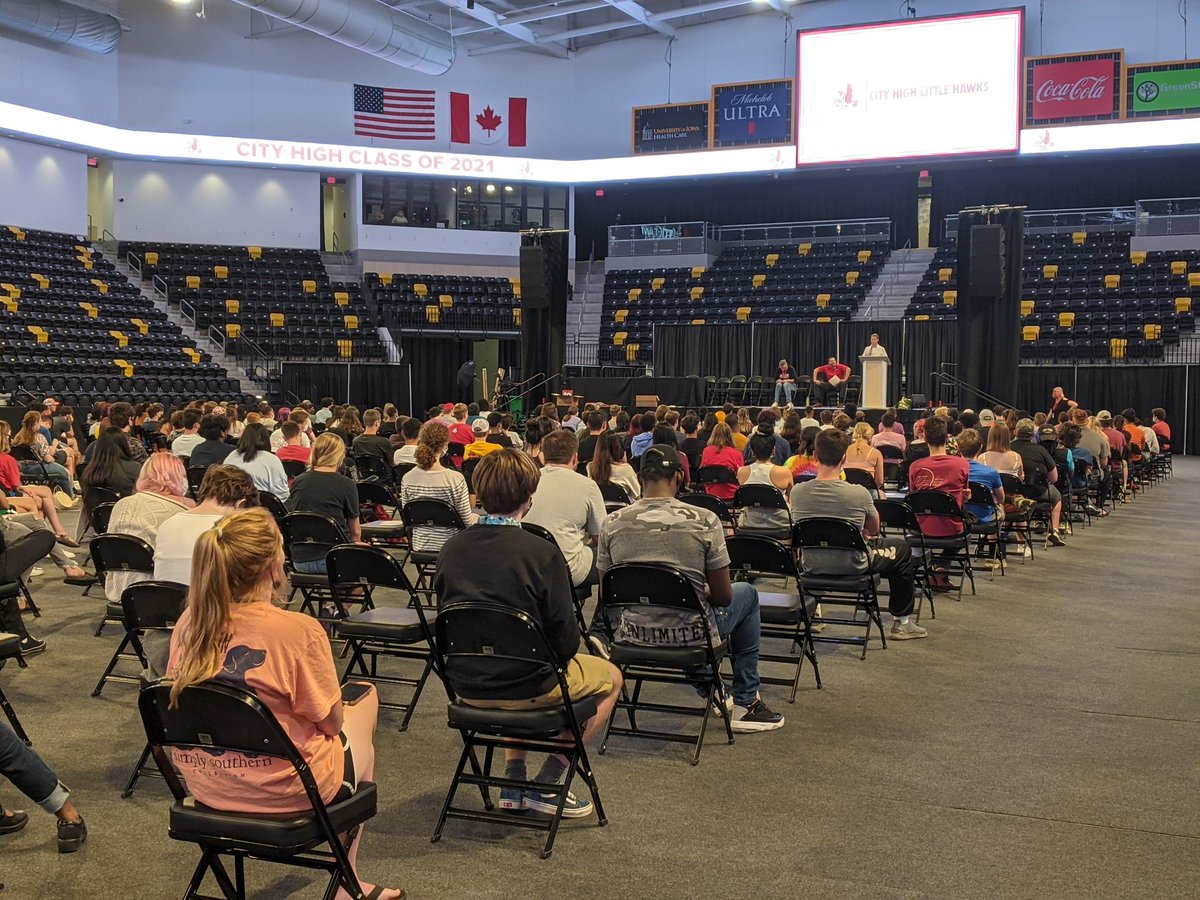 CHSGuidance3's tweet photo. Graduation rehearsal was a success. Seniors and senior families, see you Sunday, June 6th at 7pm at the Xtreme Arena. https://t.co/2qfrdVeL0k
