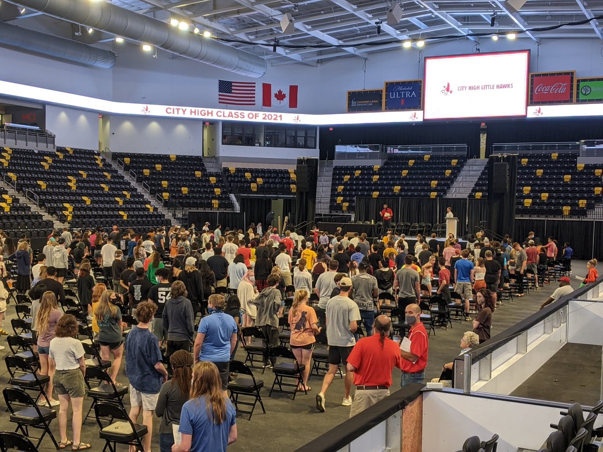 CHSGuidance3's tweet photo. Graduation rehearsal was a success. Seniors and senior families, see you Sunday, June 6th at 7pm at the Xtreme Arena. https://t.co/2qfrdVeL0k