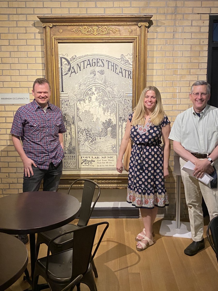 JacquideVries's tweet photo. We’re super excited to announce a partnership between ⁦@hennepinhistory⁩ ⁦@aughist⁩ and the ⁦@hennepintheatre⁩ to develop digital and in-person content for the 100th anniversary of the Hennepin Theatre Trust, a true gem of Minneapolis. https://t.co/w9qMBUg9IE