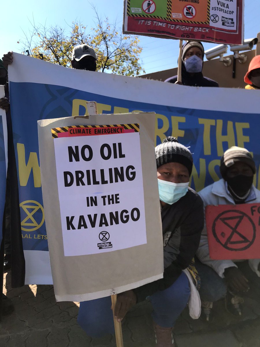 ReConOut1's tweet image. Cape Town to London to Luska to Berlin to Pretoria to Washington and still coming. One voice. One planet. 

Time's up for #ClimateCriminals @Recon_Africa OUT
no more #Ecocide deception and greed
@SEC_Enforcement @SECEnfDirector 

@G7 No more #greenwashing #ActNow 
@fossiltreaty