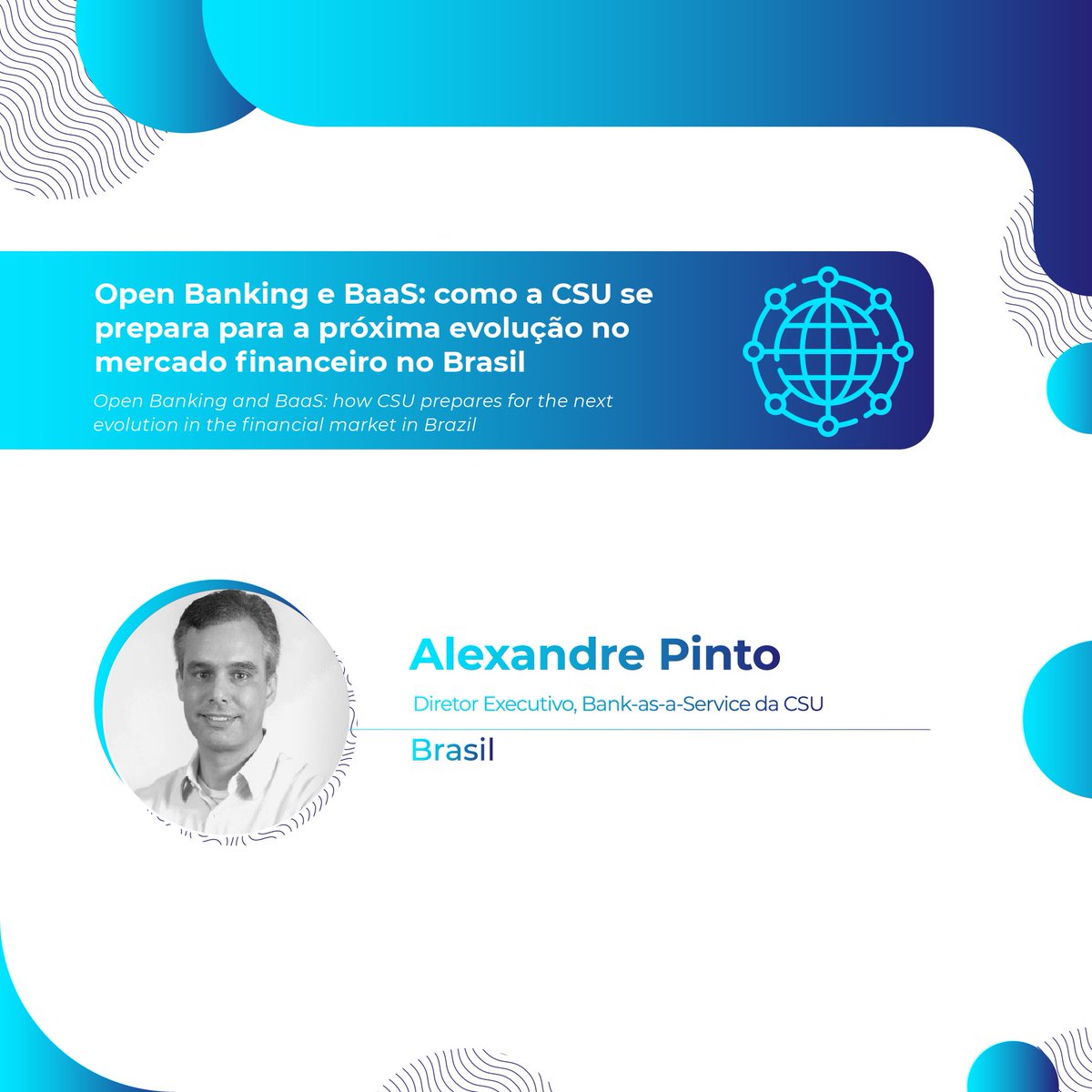 somos_ox's tweet image. Banking as a Service is one of the most important disruptions in the market and is directly linked to the #OpenBanking advancement. How about we delve into this topic with a specialist? Join the #OpenBankingWeek to participate in the @technisys_br panel.