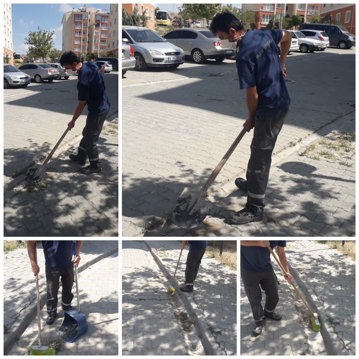 Genel mıntıkalar kaldırım otları su kanallları temizligi yapılmıştır. .
