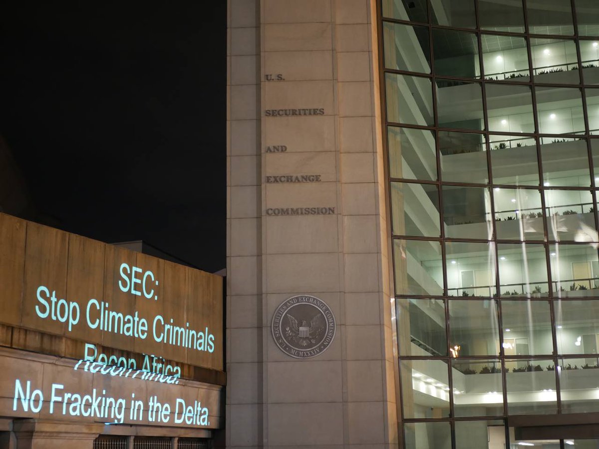 ReConOut1's tweet image. Cape Town to London to Luska to Berlin to Pretoria to Washington and still coming. One voice. One planet. 

Time's up for #ClimateCriminals @Recon_Africa OUT
no more #Ecocide deception and greed
@SEC_Enforcement @SECEnfDirector 

@G7 No more #greenwashing #ActNow 
@fossiltreaty