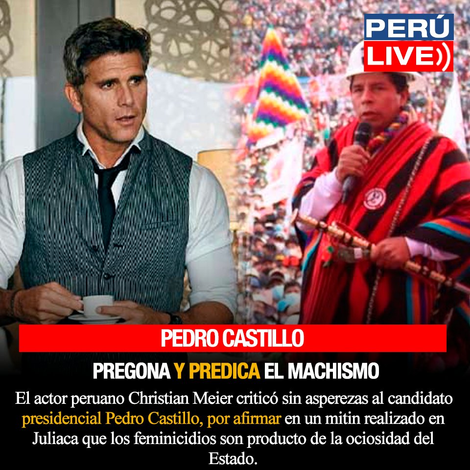 Perulivee's tweet photo. El cantante de “Arena Hash” aprovechó el espacio de las redes sociales para cuestionar a las mujeres que defienden los derechos de su género por ser blandos a la hora de pronunciarse sobre uno de los líderes de Perú Libre. https://t.co/6bneVGaaEH