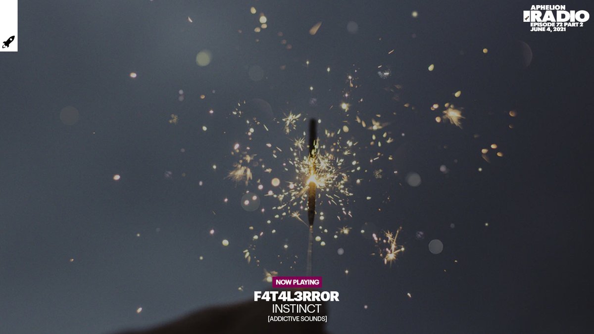 aphelionaudio's tweet photo. 11. #AphelionNEXT Exclusive:
@f4t4l3rr0rmusic 'Instinct' (@as_recordlabel)
Watch Live on YouTube: https://t.co/oGbFNThe1H
#AphelionRadio #APR072 https://t.co/twAp1i13rJ