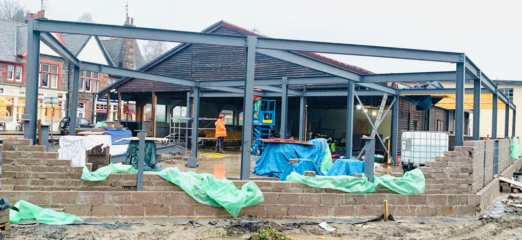 dalksteel's tweet photo. How's it going? Its been a busy year for us at dalksteel so far. Here is a recent store extension erected earlier this year #steelwork #tekla https://t.co/95TV7h0aZO