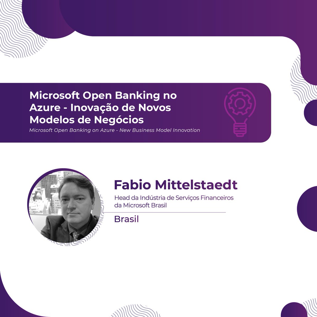 somos_ox's tweet image. At #OpenBankingWeek, Fabio Mittelstaedt, responsible for developing #growth strategies and #digital transformation for #banking at @MicrosoftBr, will address open co-innovation, customer experience, and #data as indispensable tools for this era. Come to check this closer!