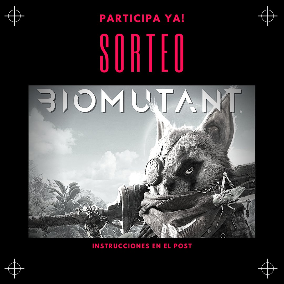 lunatika_shd's tweet photo. #SORTEO:  Biomutant para Steam

Para participar:
- RT a este tweet
- Me siguen >> @lunatika_shd

- Suman una entrada más si participan en mi Instagram: https://t.co/AwBqYJnqL1

Termina el 14 de junio🎮💜

#Horror #GiveawayAlert #indiegame #Biomutant https://t.co/0hXeYWcfVy