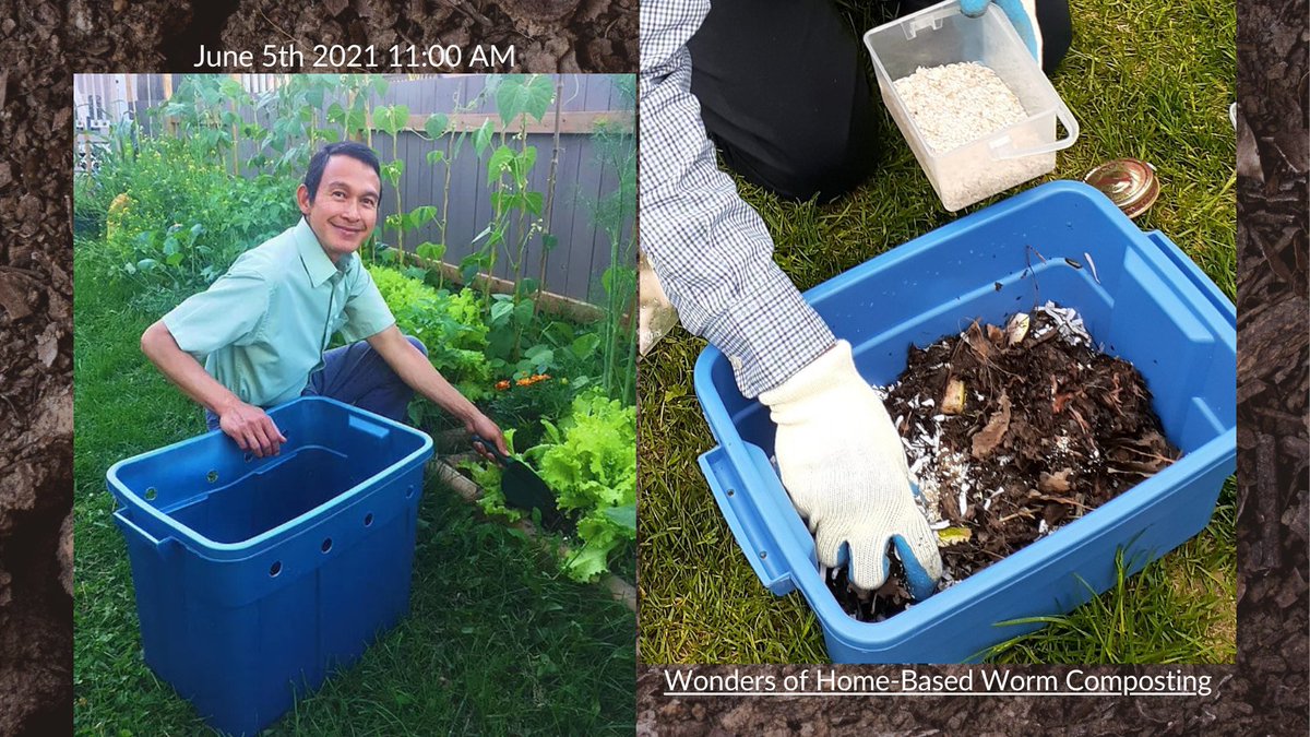 Learn about worm #composting with Roberto Mina at Hungry Worms (and learn how to get your own wriggly friends!) on Saturday the 5th at 11:00 AM⁣
🐛⁣
