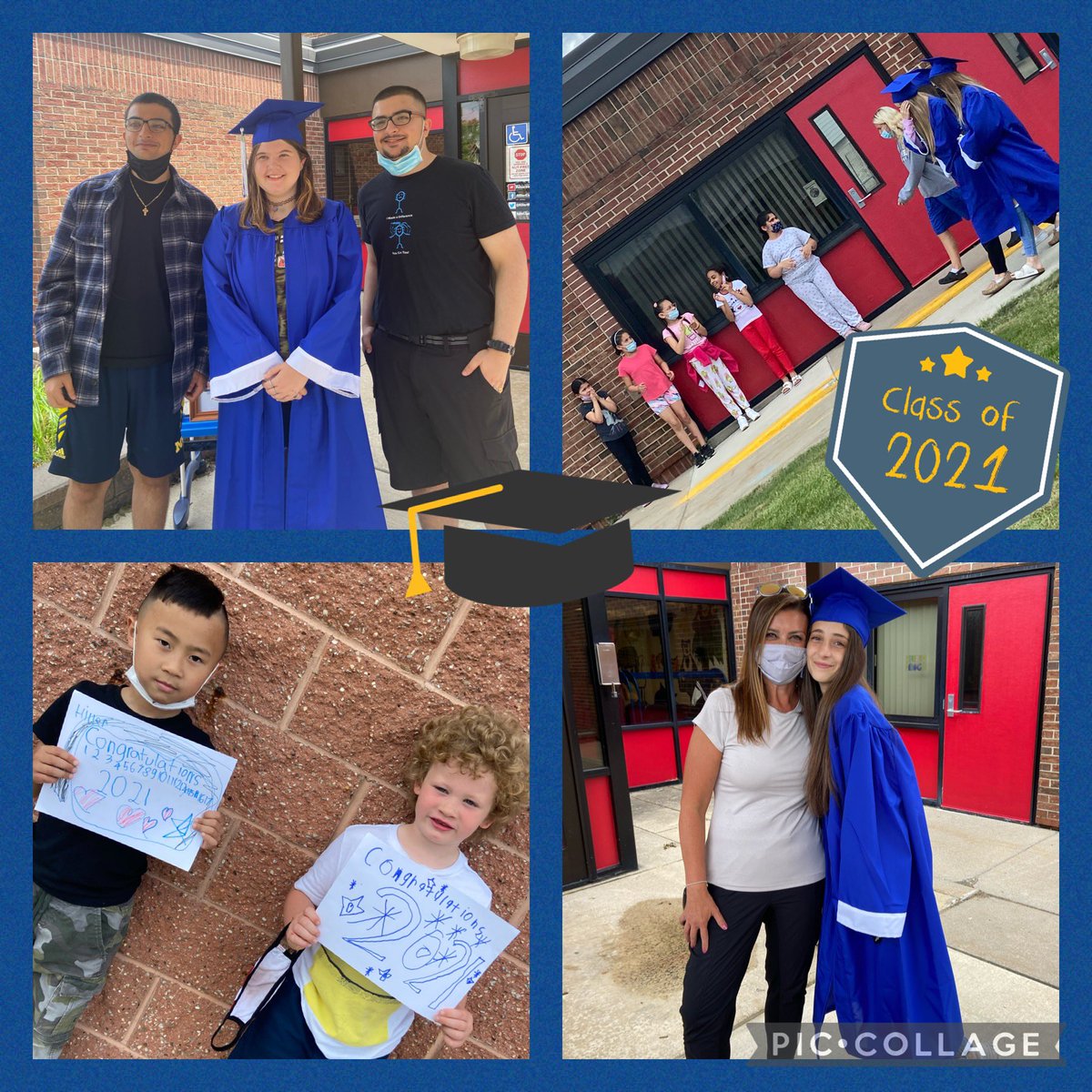 ⭐️Congratulations to our former Hiller Wildcats who are graduating this year from high school. Wish you all nothing but the best. 🥰🎓💙2️⃣0️⃣2️⃣1️⃣⭐️ #hillerwildcats #wearelamphere