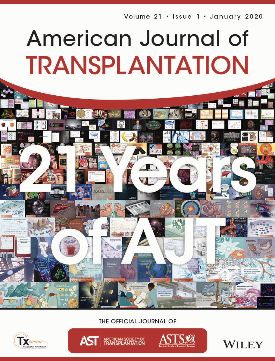 Proud to lead @amjtransplant as #editorinchief today.  Just held our Editorial Board meeting.  An INCREDIBLE Editorial Board and Office!  
Celebrate  the Best Papers of 2021 🏆 & @amjtransplant 21st 🎂 🎉 Monday, noon Eastern!  
Finally, excited to unveil the new @amjtransplant.