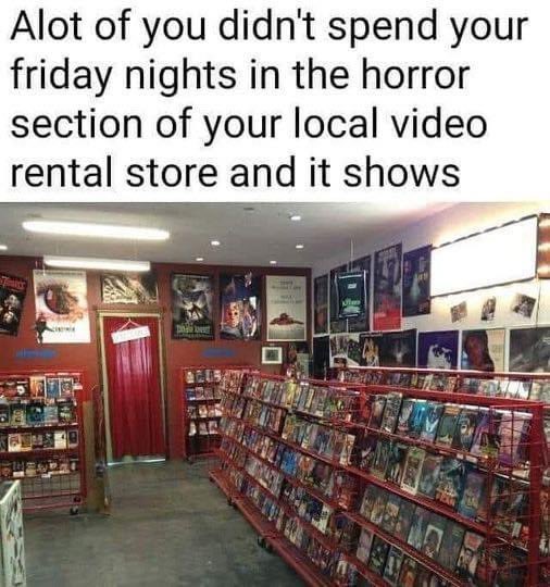 BDisgustingpod's tweet photo. What was one of your favorite horror movies to rent? 👇 https://t.co/qo87HW6074