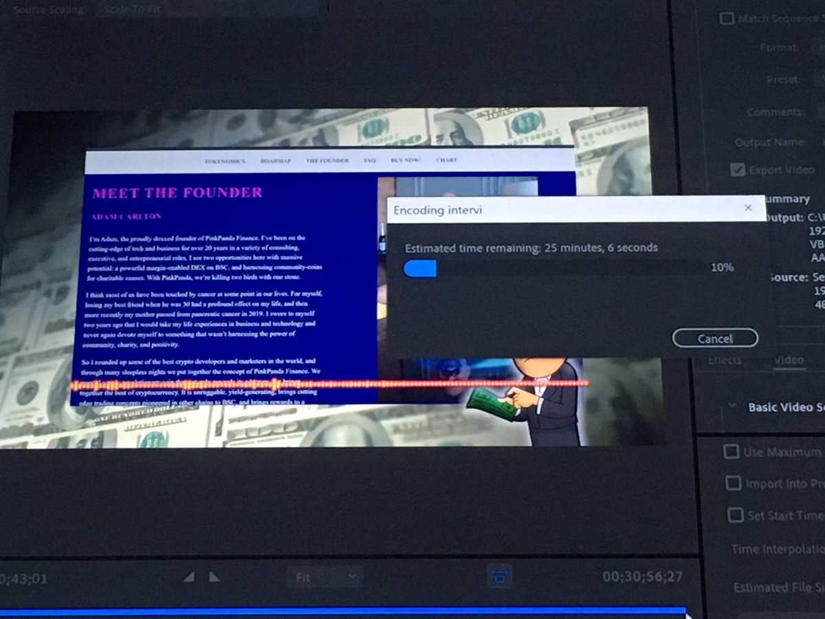 PinkPandaDefi's tweet image. Our first INTERVIEW with our founder Adam, also known as PapaPanda is about to come out. Coming soon on Youtube. Stay tuned for the link 🚀

#bscgems #1000x #100xcoinarmy #pinkpandaarmy #crypto #bsc #pinkpandadefi #altcoins #bscarmy #greenscreen #altcoins #dogecoinrise #SAFEMOON