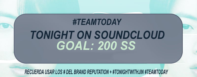 ltaegis's tweet photo. ★ 24H WITH JIN: STREAM BATTLE

Nuestra primera casilla del JinGo! Corresponde a "Tonight" DEJA TUS SS DE STREAM 

— TONIGHT AUDIO [SOUNDCLOUD]

[🔒] META: 200 SS

🚨 20 MINUTOS 🚨
DROP YOUR SS USING:
#TonightWithJin #TeamToday #방탄소년단진 #JIN #진 #김석진 #ジン @BTS_twt https://t.co/Z6MmgWH9fD