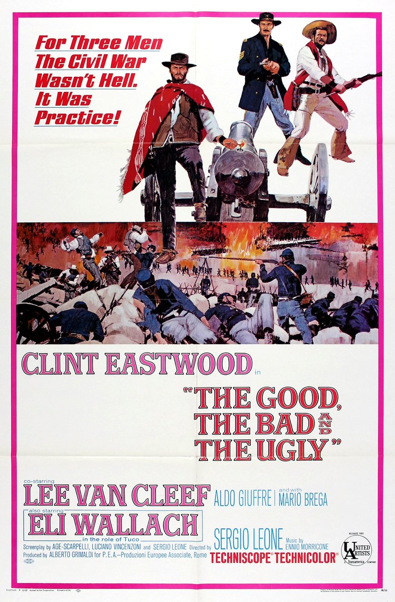 JamieMMilne's tweet photo. #57 of 2021 - The Good, The Bad and The Ugly. #movieswatched #movietracking https://t.co/4xAHyI7pIf