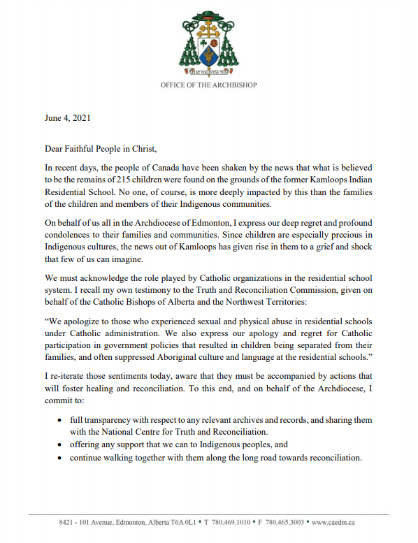 Catholic Archdiocese of Edmonton tweet media