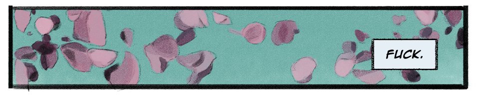 the most graceful "fuck" I've ever put in a comic 