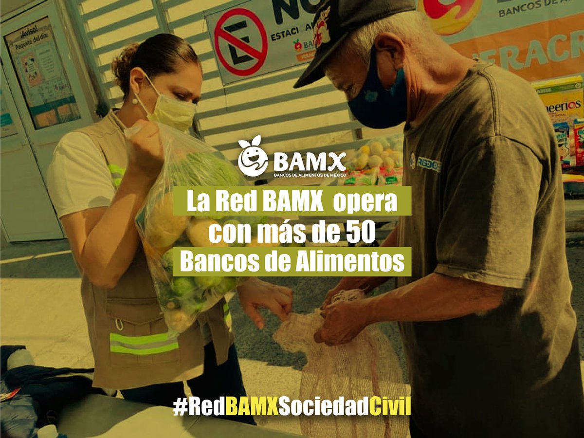 En conjunto, hacemos un gran esfuerzo para llevar alimentos a quienes lo necesitan y seguir alimentando sonrisas.

#RedBAMX #bamxedomex