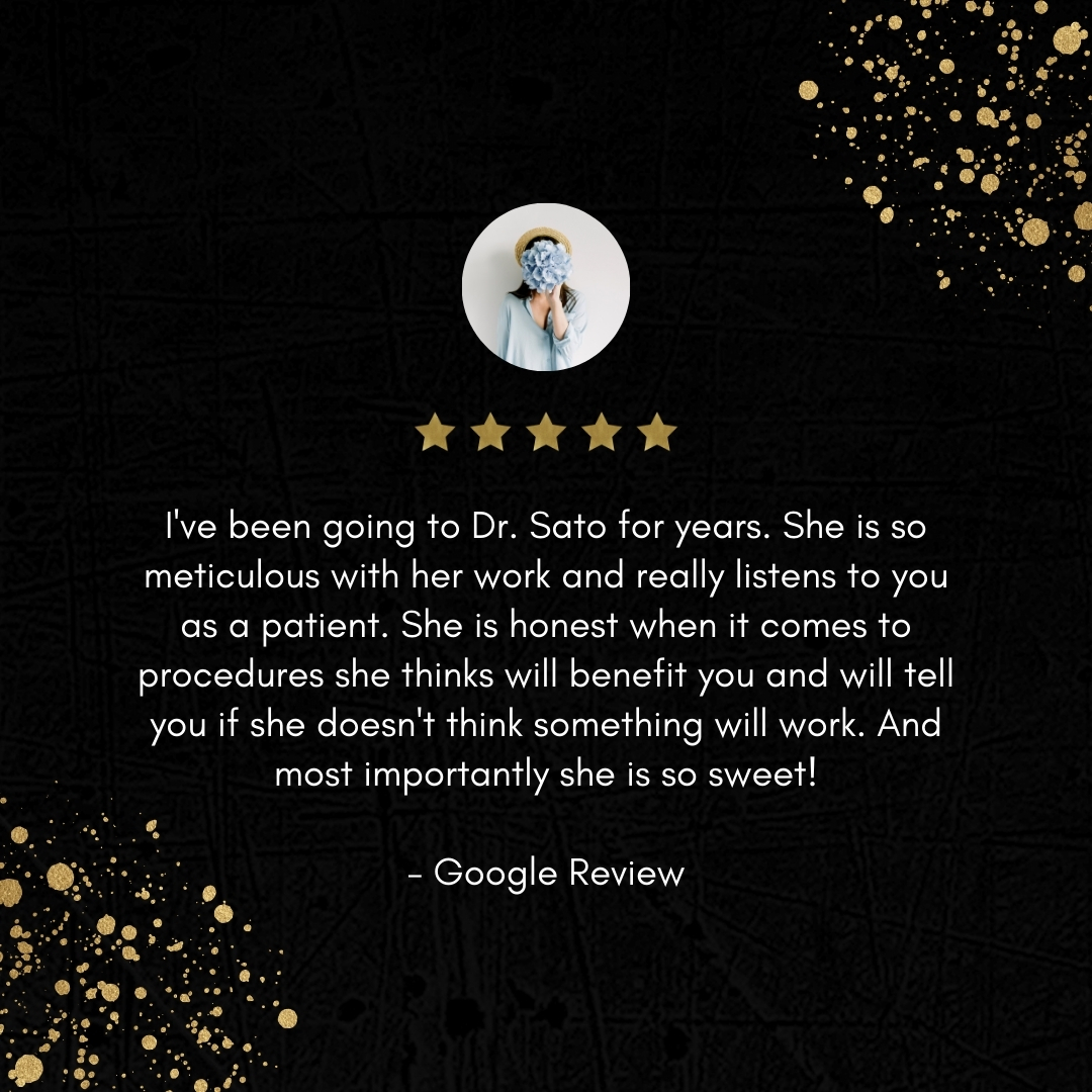 ErikaSatoMD's tweet photo. I LOVE ending my week on a positive note! ❤️

Thank you so so much for leaving this review. 🙏

#DrErikaSato #DoubleBoardCertified #BoardCertified #FemalesPerspective #FemalePlasticSurgeon #PlasticSurgeon #testimonial #testimonials #patienttestimonial #doctorreview #patientreview https://t.co/bAKq9DBREi