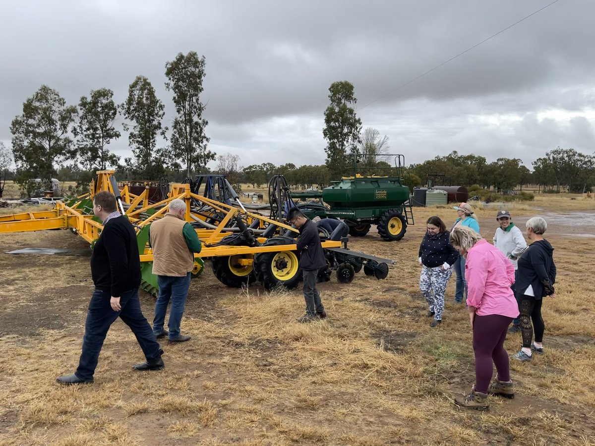 echocattle's tweet photo. Great to be able to host @NationalFarmers & @AgForceQLD including @tonymahar @Dale_AgForce @zachwhale prior to a very successful #Towards2030 Forum in #Roma. All of us in #AustAg need to open our gates and share what we do https://t.co/EJjKJm3Ds2