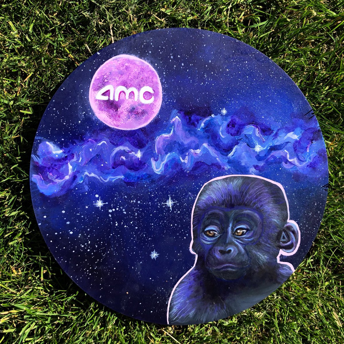🌙this ones for my apes, AMC to the moon 🌙 

✨available for purchase, DM to claim✨