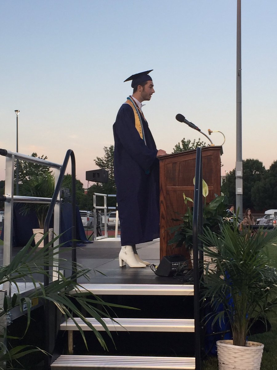 “We survived a pandemic.”
“Everything is there for a purpose.”  Brendan Guy, Class Pres #wyproud