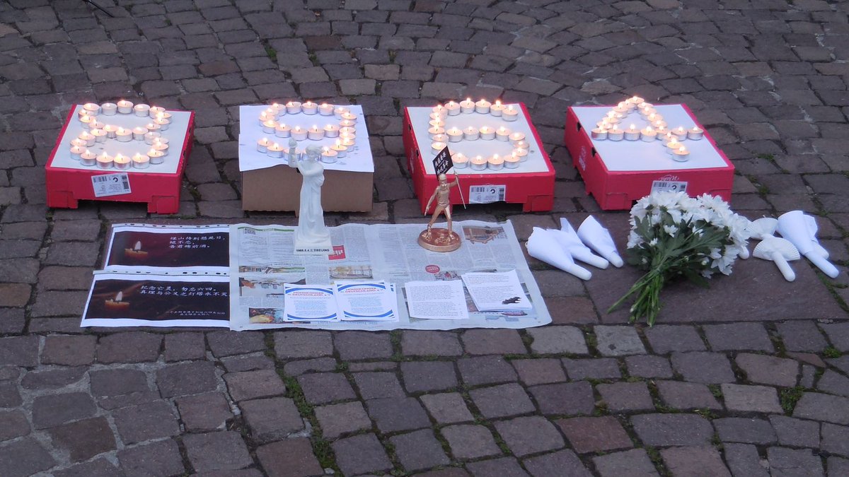 alfwappler's tweet photo. Lufsig at the #TAM32 vigil in Frankfurt, Germany

#勿忘六四! #NeverForgetJune4!
#六四32
#6432justice
#RememberJune4
#Tiananmen32 https://t.co/iSu5fDjKK8