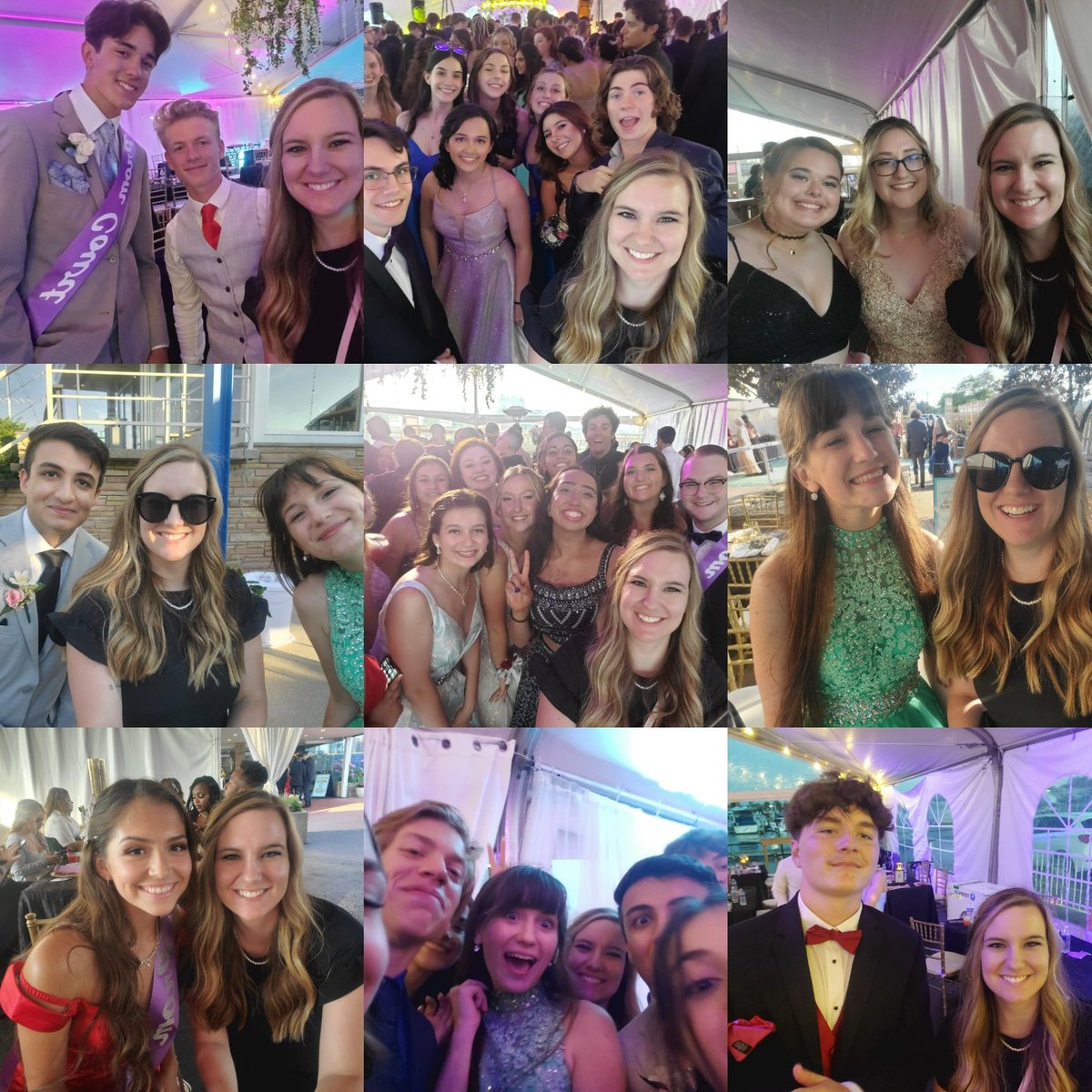GwhsMrs's tweet photo. Two years of selfie stick events together. Good bye is always hard, but I'm so proud of all of you and I'm so excited for what comes next. Love you, Be NiCe, and don't forget to bring gum. https://t.co/wpfYaLw8pF