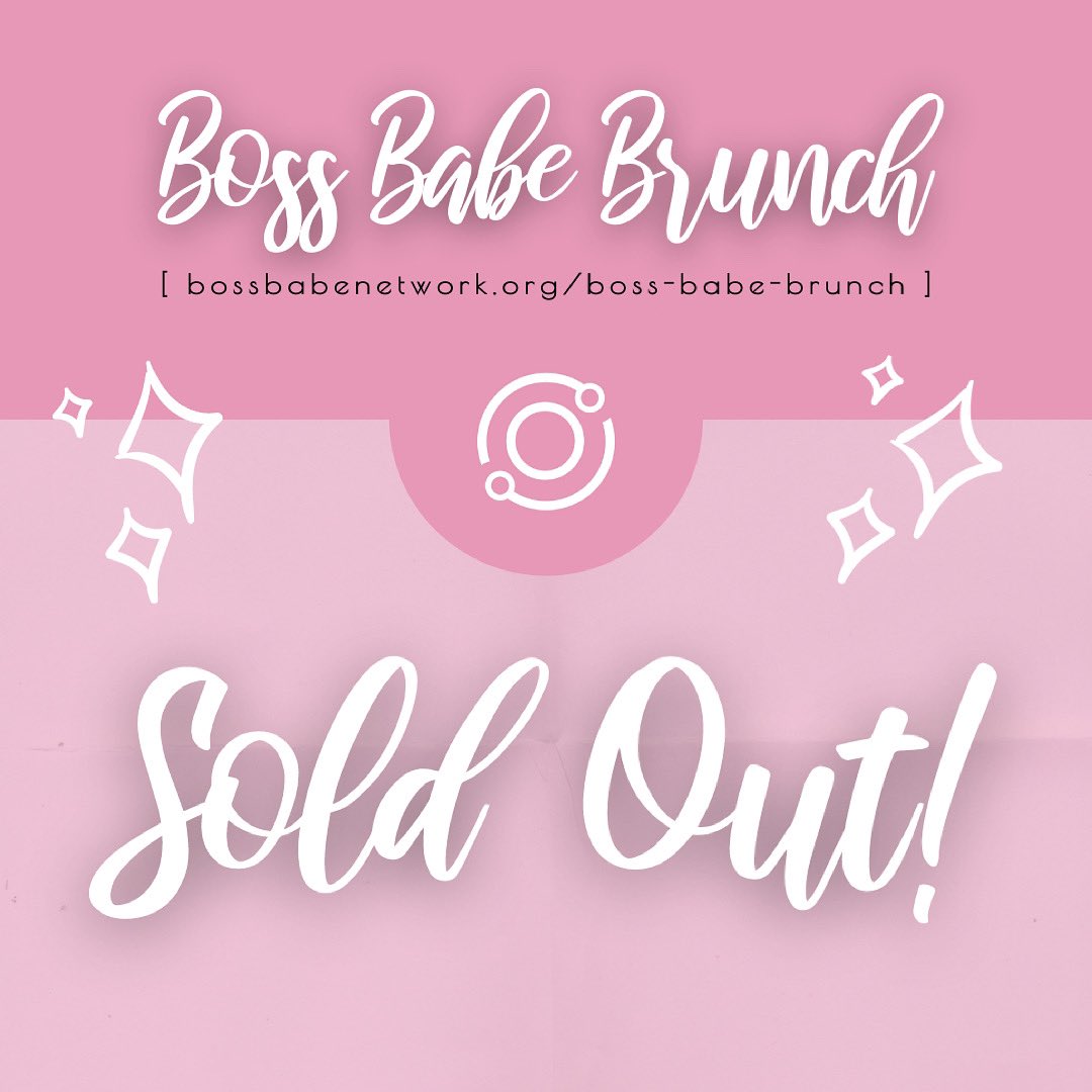 BossBabeNetwork's tweet photo. OMG WE’RE OFFICIALLY SOLD OUT! 135 LADIES UNITE THIS SUNDAY!  🥳🥂

I’m so thankful you all have entrusted me to not only throw this brunch for Indy’s bossiest women, but I’m also happy for you all to connect with each other for new friendships AND biz opportunities! Xoxo, Mariah https://t.co/TwTTUAnVgU