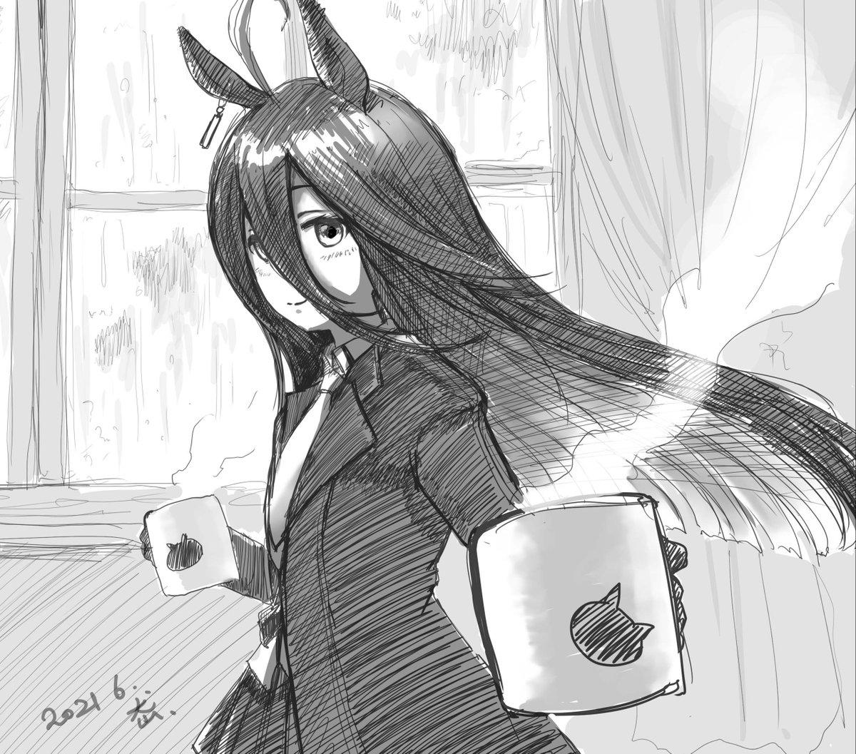 ウマ娘イラスト0605 キングヘイローの娘 オークス 秋華賞制覇 カワカミプリンセスの誕生日です 4ページ目 Togetter