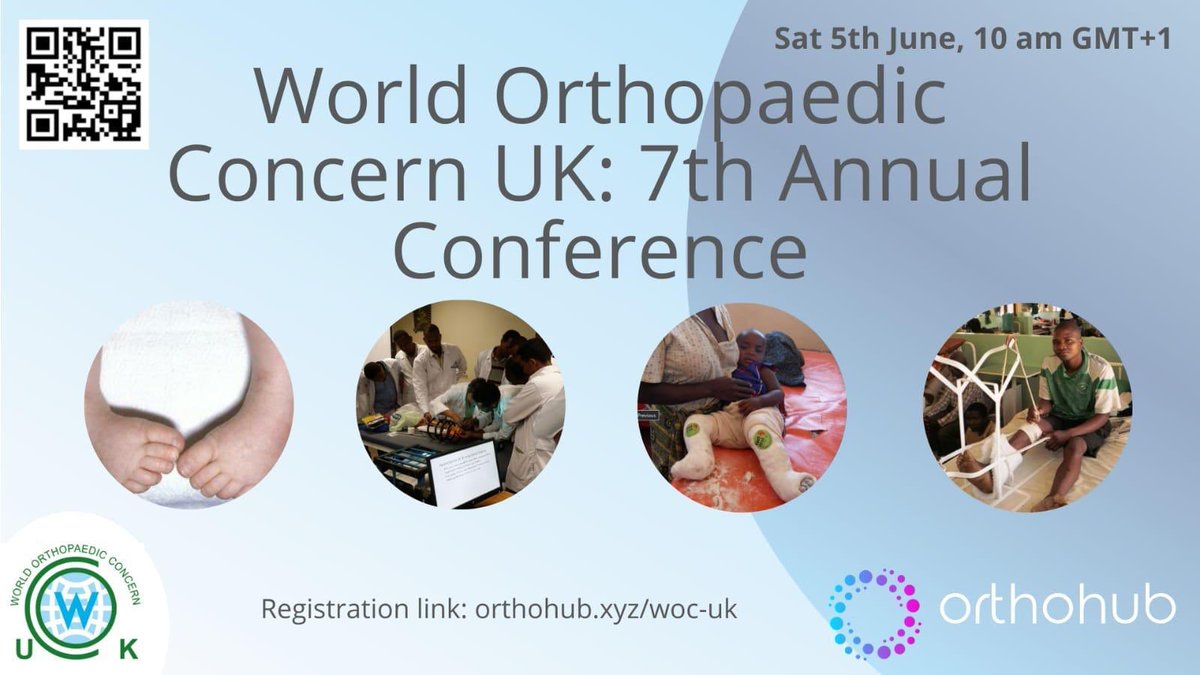 Last chance to register! Don’t miss this exciting event tomorrow starting 10AM.
#WOC #worldorthopaedicconcern #orthoeducation #orthotwitter
