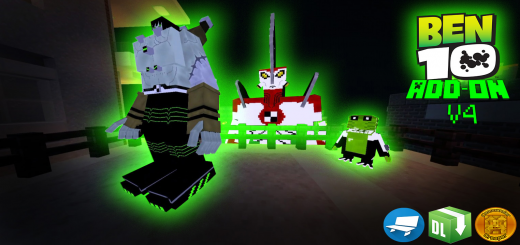 MCPEDL's tweet photo. Ben 10 Add-on V4.0 (New Aliens and Enemies UPDATE!) - https://t.co/tBo6NBMenZ - By @TheCommanderCr1 https://t.co/bEU5423SjZ