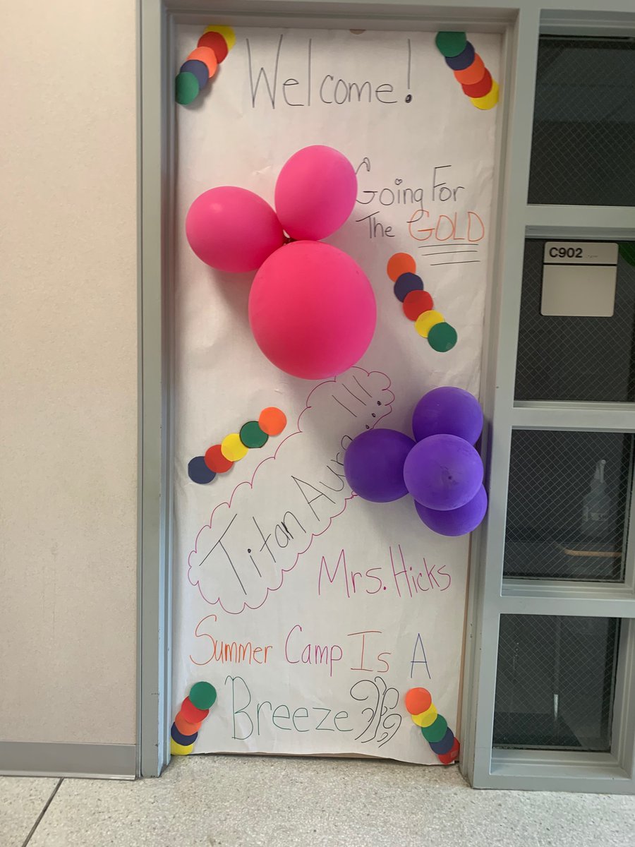 CounselorHicks's tweet photo. Welcome Titan Aura to @Hill_AISD  Summer Camp 2021.  #WeAreTheTitans #MightyMightyTitans #TitanAura #MrsHicks https://t.co/ssX19fpMAm
