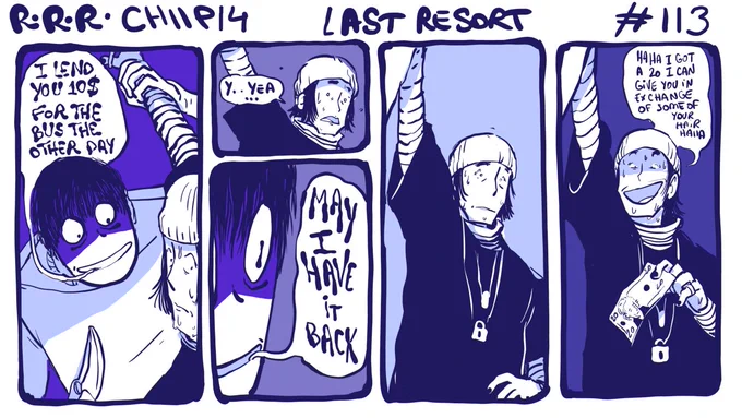 just another normal day at the supermarket with #rodneyRrodney chapter 11 page 14 : last resort 