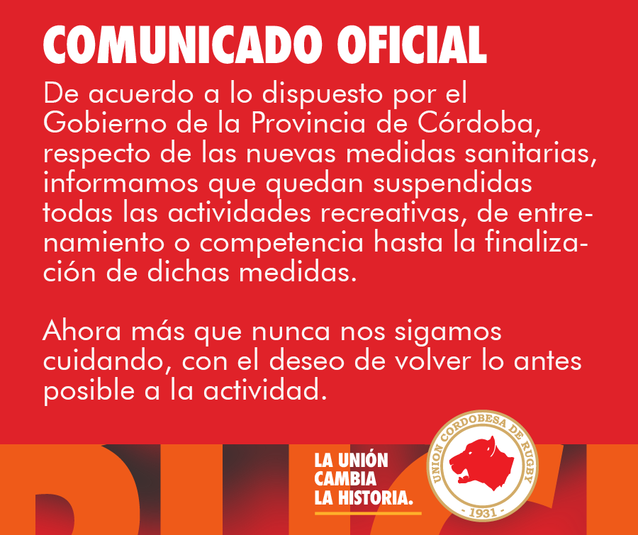 Comunicado oficial 🗒️

#LaUniónCambiaLaHistoria