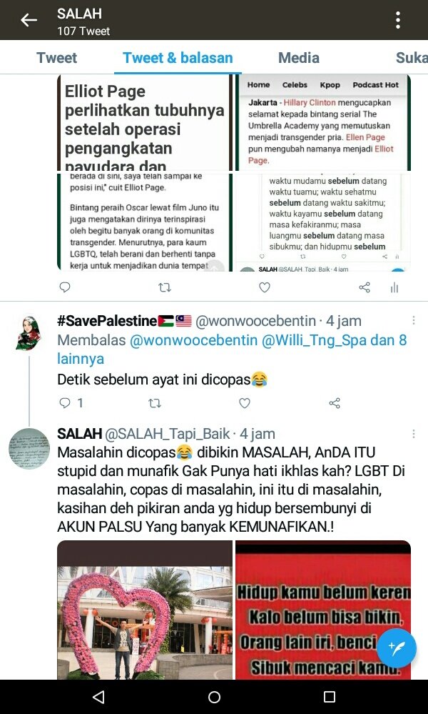 SALAH_Tapi_Baik's tweet photo. @wonwoocebentin @Willi_Tng_Spa @BangDarkk @rahayu_sn16 @anina_faris @meongeww @kerupukgendars @HackSniperACE @manketerr Astaghfirullah hal a'zim!Kenapa menuduh? Kamu itu gak ikhlas.? Pikiran anda itu di up grade DuLu deh, ini itu di masalahin, Hati kamu itu gak ikhlas dgn PERBEDAAN dan cara pikir kamu juga sempit, and jangan bersembunyi di AKUN PALSU MUNAFIK YANG sirik dan stupid! Love will be win https://t.co/CHFGJZNov6