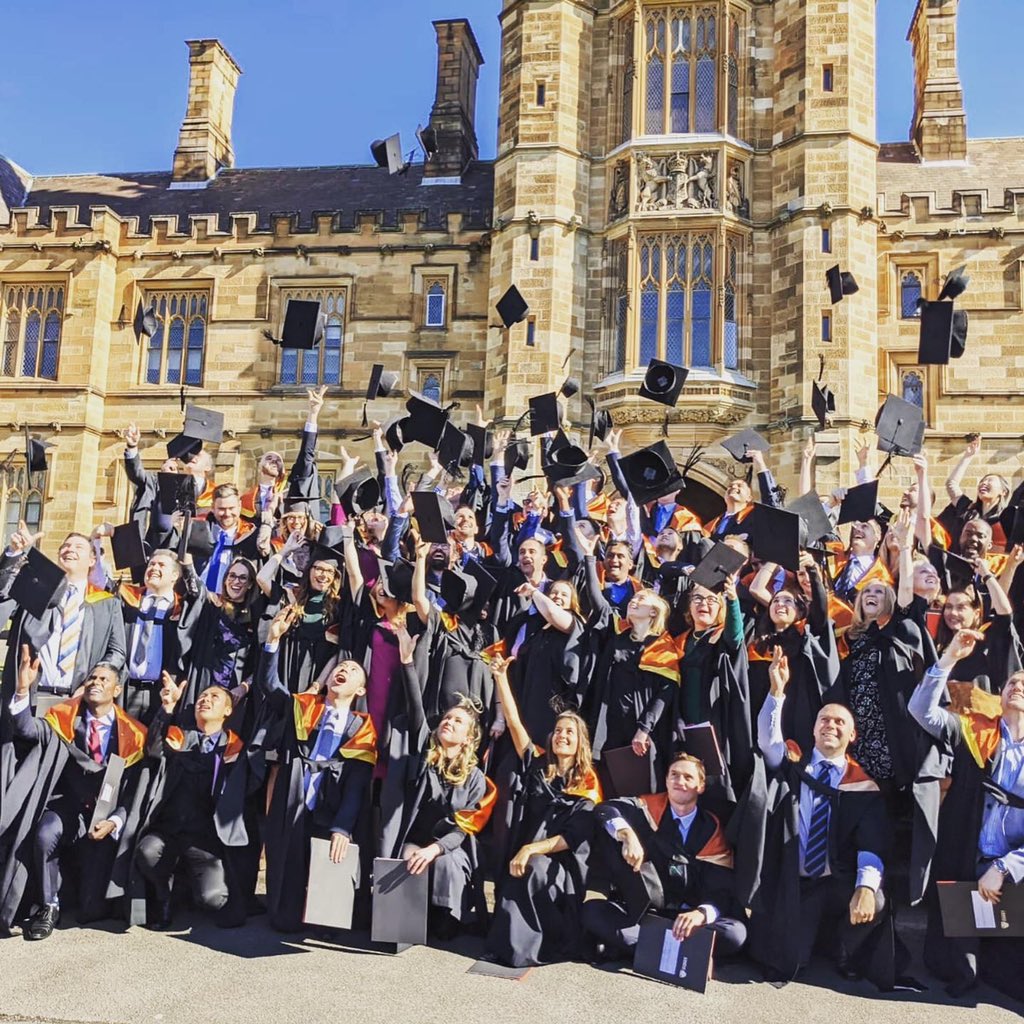 katrina_vdv's tweet photo. That’s a wrap on my #MBA @sydney_business. A fabulous journey that’s helped me develop as a leader! 👩🏻‍🎓 #usyd #leadershipforgood https://t.co/RGSpkCMo2N