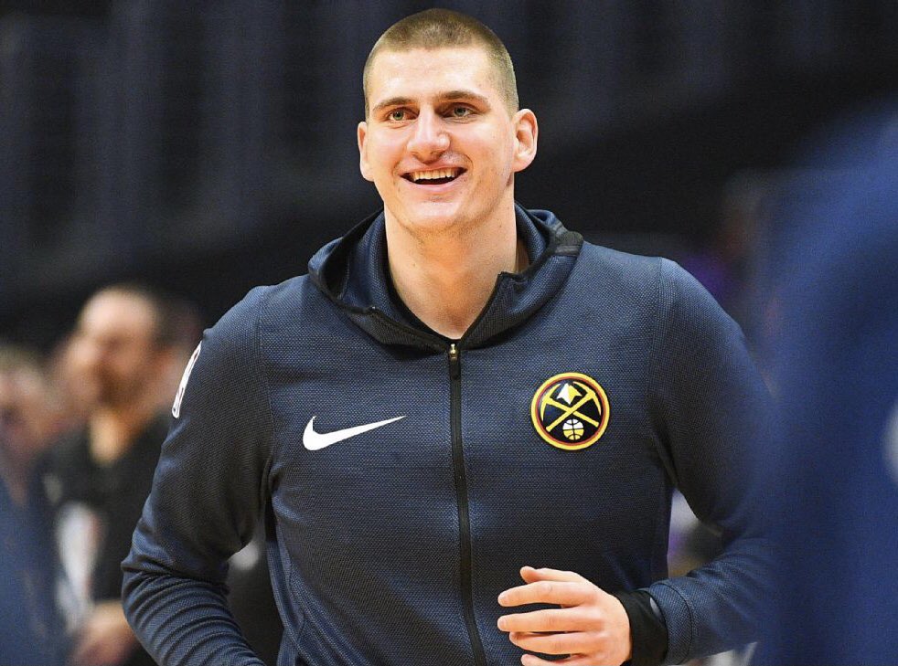 TimeoutHoops's tweet photo. Nikola Jokic is a National Treasure 😂 https://t.co/PiflY1pO1k