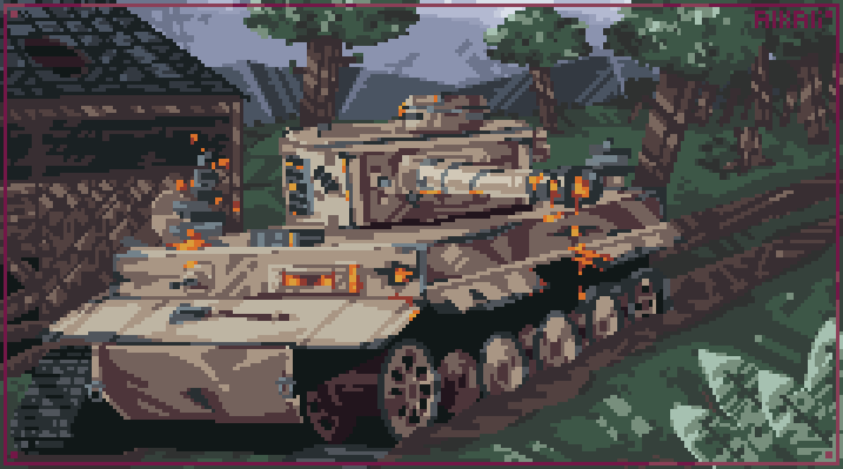 noobkali1's tweet photo. Tiger H1 Pixelart #pixelart #art https://t.co/Ic7vnxEfvJ