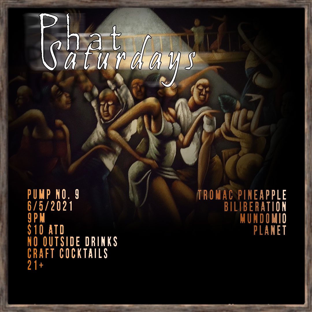 planetmg_'s tweet photo. “Been down so Imma prolly do two sets tomorrow night”
THIS SATURDAY WE DANCING
AT PUMP NO.9! WHO NEEDS AN INVITE ???
#NewMusic #PUMP9 #BaltimoreEvent
#PLANET #baltimoreshow #Djset #TewWorldOrder #MorphingGridRadio
#BaltimoreDj
#DmV #Maryland
#BaltimoreMusic https://t.co/izxxBHjRZR