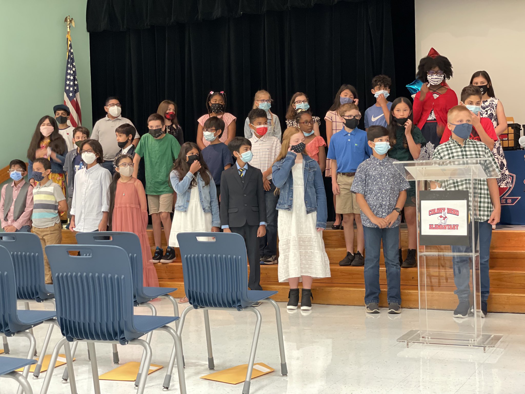 Colony Bend Elementary on Twitter "So proud of our graduating 5th