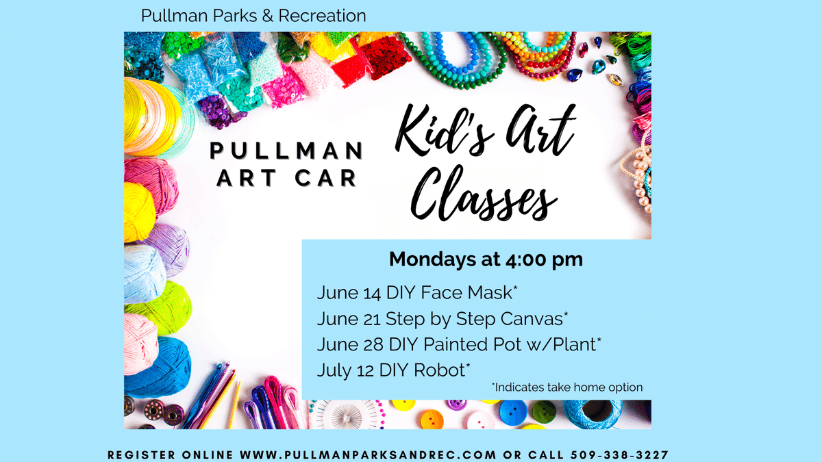City_of_Pullman's tweet photo. Visit https://t.co/Hj305wbksF and find the online activity guide to learn about, and register for the amazing programs, many of which start a week from today, on 6/14.  We're here to help make everyone's summer a fun one!
#PullmanRec #YouthPrograms #SummerJustGotFun https://t.co/5TxA3vwLF0