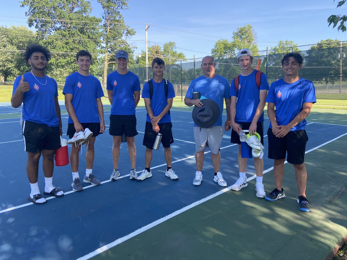 TennisMFHS's tweet photo. STATE Bound!! Huge congrats to Luke Hubbard for qualifying in singles! He will play tomorrow In the semi-finals for a chance at a sectionals title. https://t.co/GNNIANsXzJ