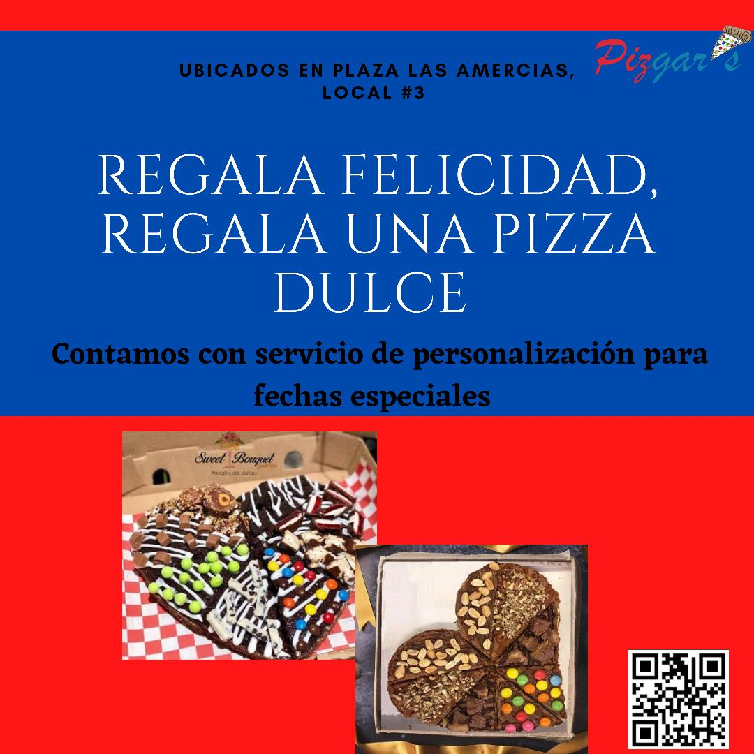 PizgarS's tweet photo. Personaliza tus pizzas para una ocasión especial ✨
#pizgarsSiempreContigo #pizgarDisfruta #PersonalizaPizgars #RegalosDeDulsura #ElMejorRegaloEsPizgars https://t.co/uQIBemKOlp